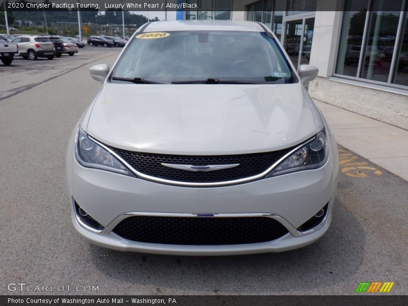 Luxury White Pearl / Alloy/Black 2020 Chrysler Pacifica Touring