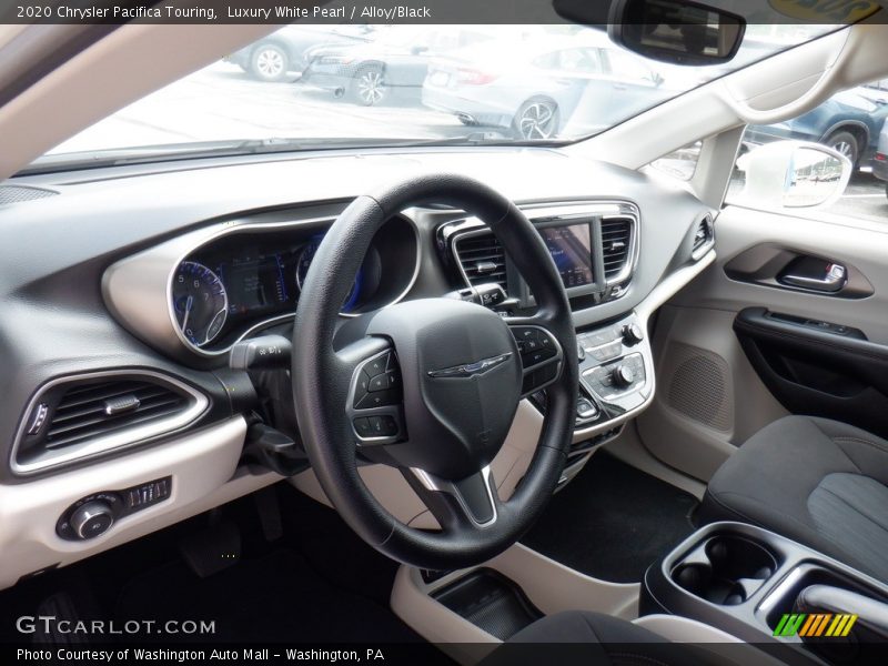 Luxury White Pearl / Alloy/Black 2020 Chrysler Pacifica Touring