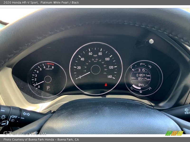 2020 HR-V Sport Sport Gauges