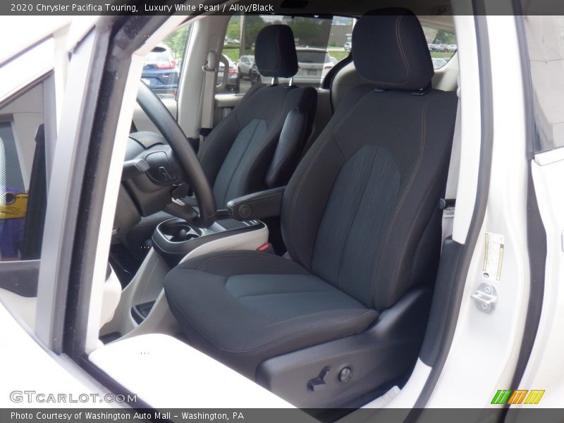 Luxury White Pearl / Alloy/Black 2020 Chrysler Pacifica Touring