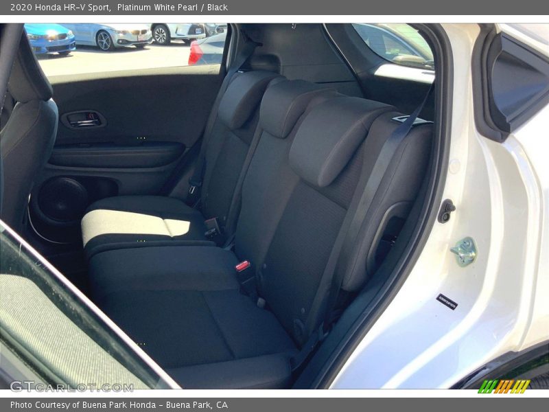 Rear Seat of 2020 HR-V Sport