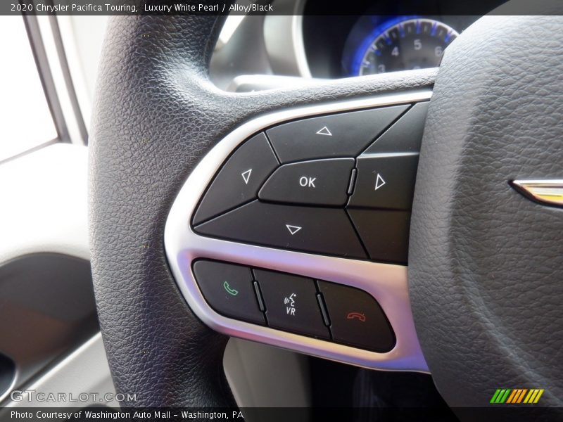 Luxury White Pearl / Alloy/Black 2020 Chrysler Pacifica Touring
