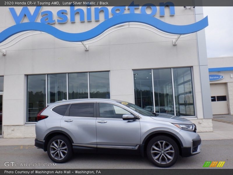 Lunar Silver Metallic / Black 2020 Honda CR-V Touring AWD