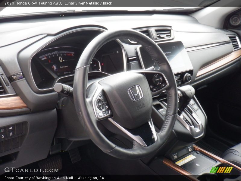 Lunar Silver Metallic / Black 2020 Honda CR-V Touring AWD