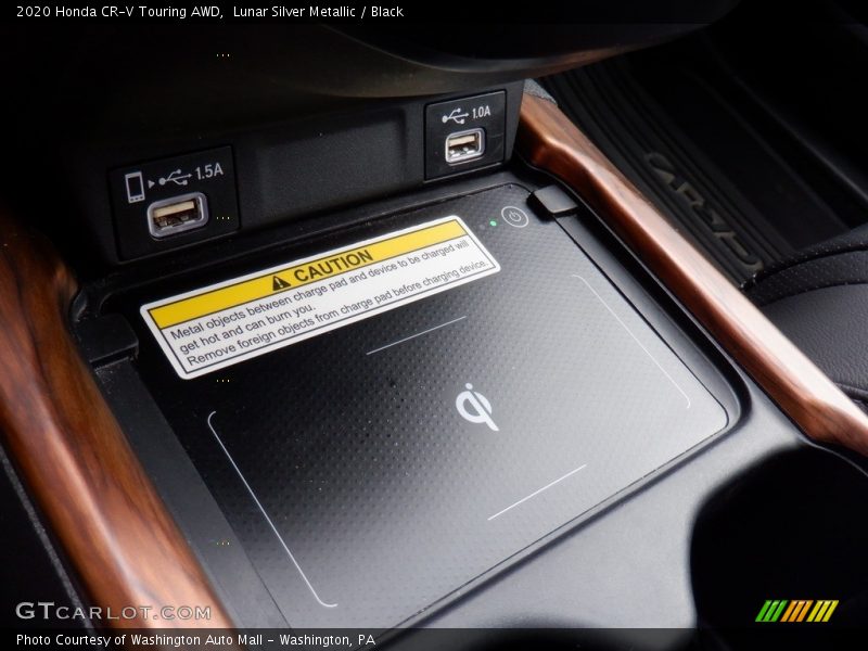 Lunar Silver Metallic / Black 2020 Honda CR-V Touring AWD