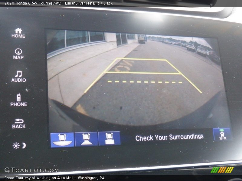 Lunar Silver Metallic / Black 2020 Honda CR-V Touring AWD