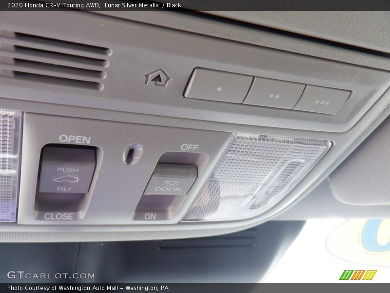 Lunar Silver Metallic / Black 2020 Honda CR-V Touring AWD