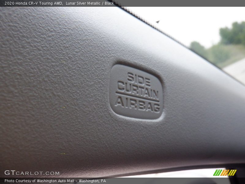 Lunar Silver Metallic / Black 2020 Honda CR-V Touring AWD