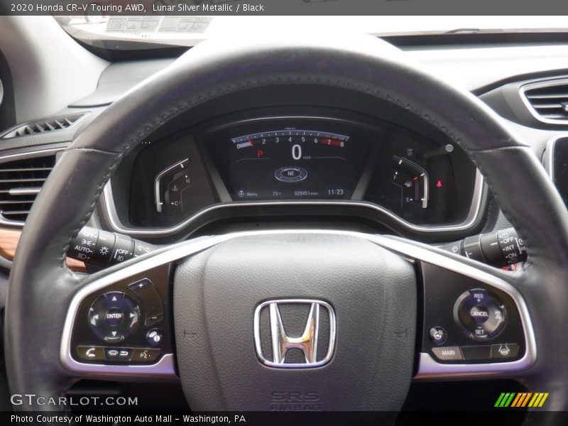 Lunar Silver Metallic / Black 2020 Honda CR-V Touring AWD