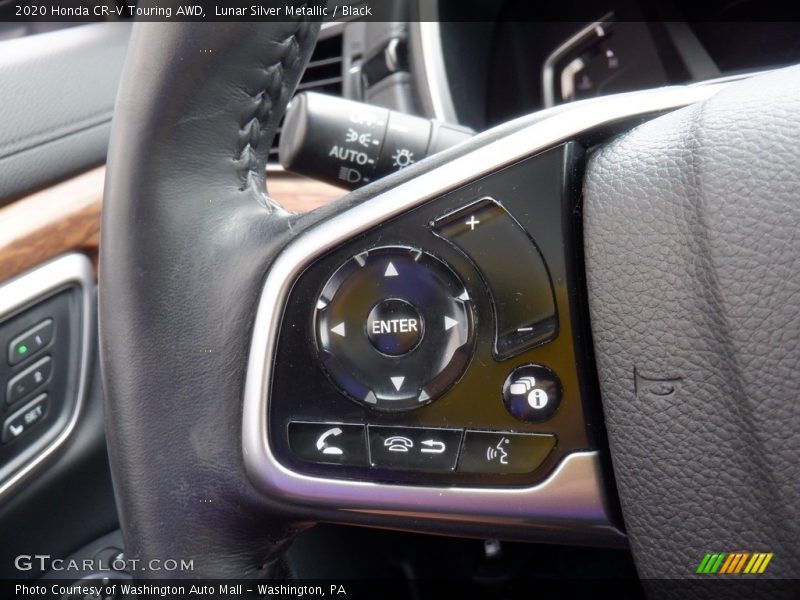 Lunar Silver Metallic / Black 2020 Honda CR-V Touring AWD