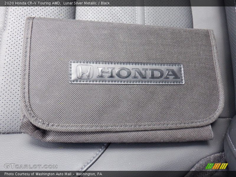 Lunar Silver Metallic / Black 2020 Honda CR-V Touring AWD