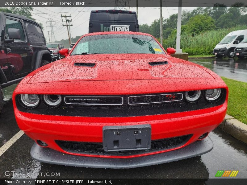 Torred / Black 2018 Dodge Challenger R/T