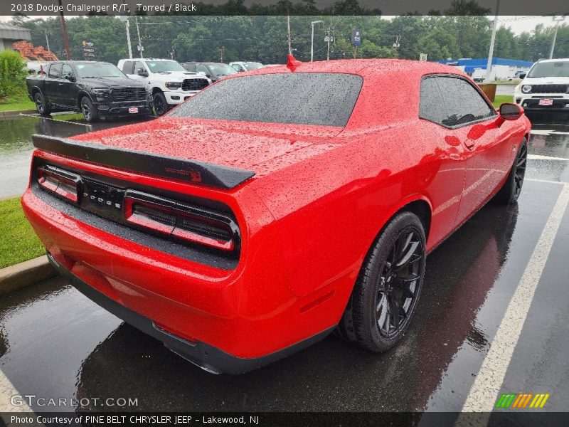 Torred / Black 2018 Dodge Challenger R/T