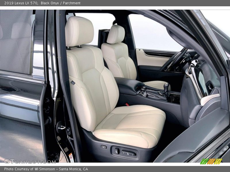  2019 LX 570 Parchment Interior