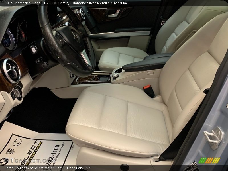 Front Seat of 2015 GLK 350 4Matic