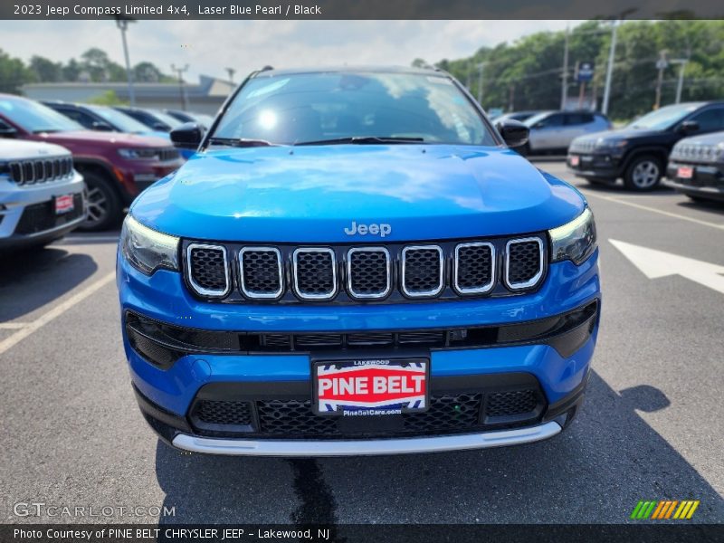 Laser Blue Pearl / Black 2023 Jeep Compass Limited 4x4