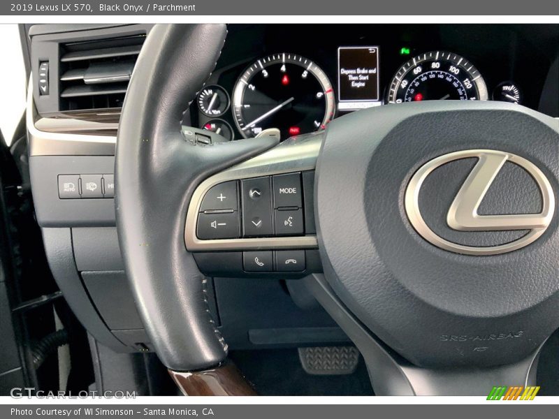  2019 LX 570 Steering Wheel