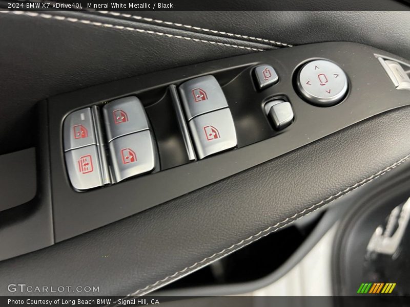 Controls of 2024 X7 xDrive40i