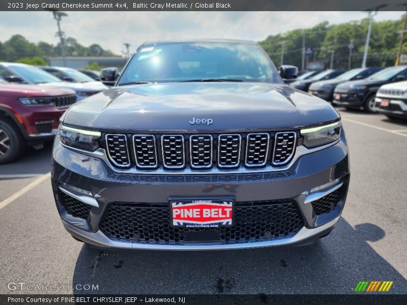 Baltic Gray Metallic / Global Black 2023 Jeep Grand Cherokee Summit 4x4