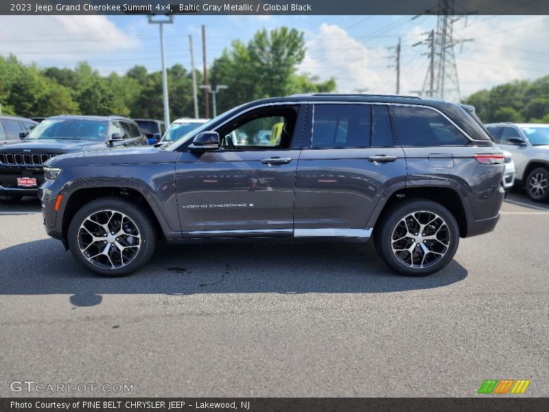 Baltic Gray Metallic / Global Black 2023 Jeep Grand Cherokee Summit 4x4
