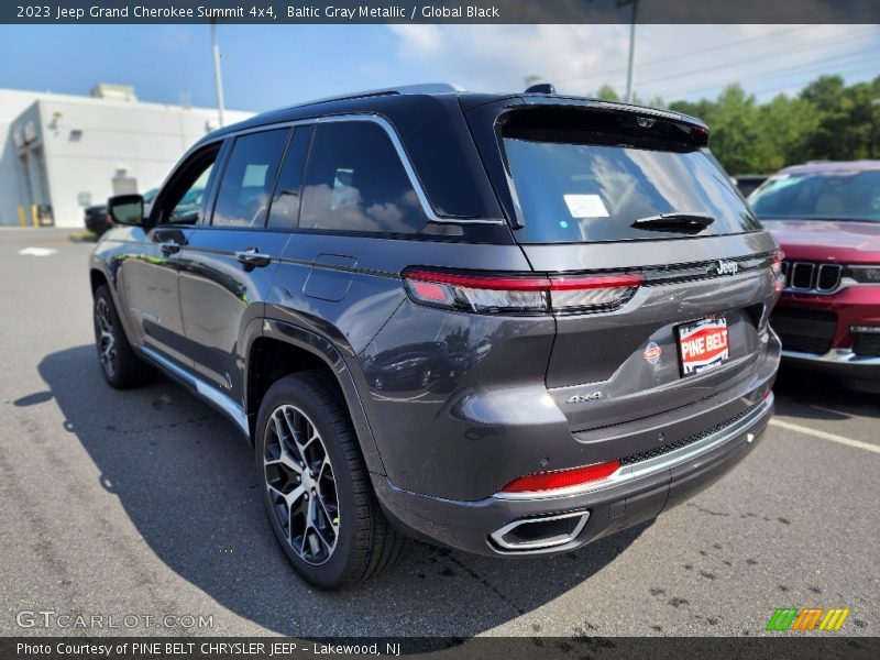 Baltic Gray Metallic / Global Black 2023 Jeep Grand Cherokee Summit 4x4