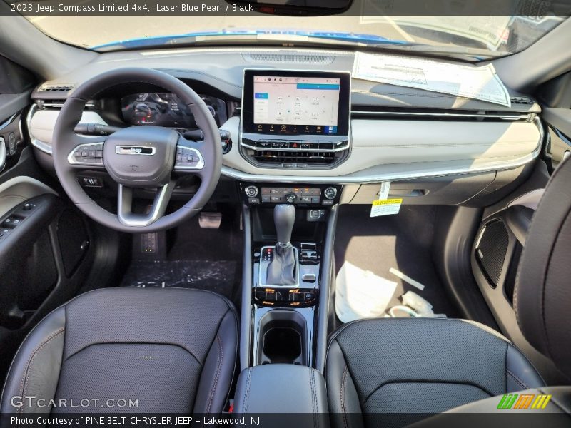 Laser Blue Pearl / Black 2023 Jeep Compass Limited 4x4