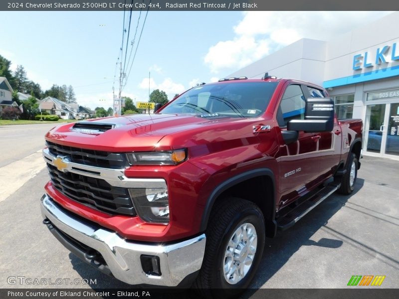 Radiant Red Tintcoat / Jet Black 2024 Chevrolet Silverado 2500HD LT Crew Cab 4x4