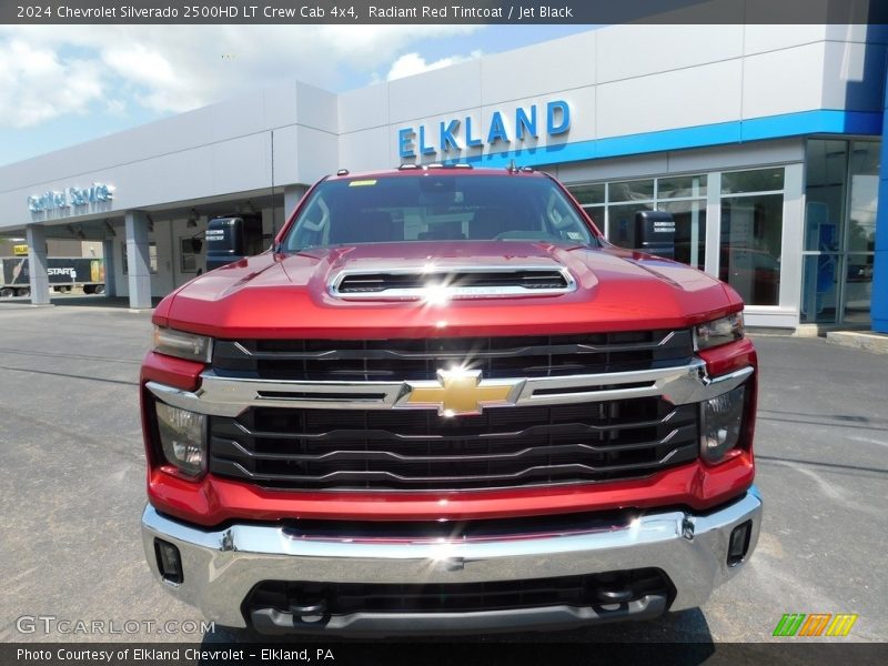 Radiant Red Tintcoat / Jet Black 2024 Chevrolet Silverado 2500HD LT Crew Cab 4x4