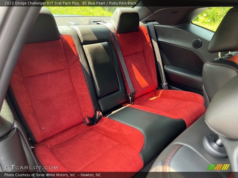 Rear Seat of 2023 Challenger R/T Scat Pack Plus