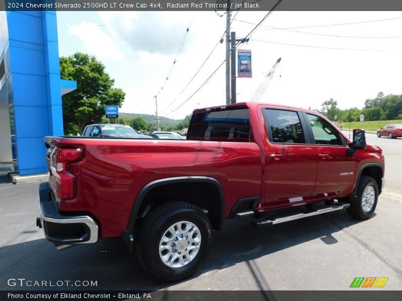Radiant Red Tintcoat / Jet Black 2024 Chevrolet Silverado 2500HD LT Crew Cab 4x4