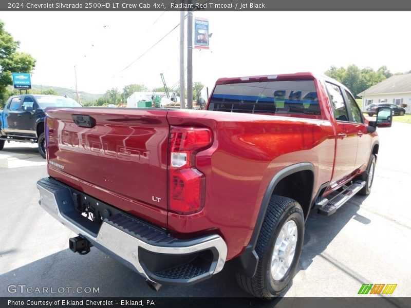 Radiant Red Tintcoat / Jet Black 2024 Chevrolet Silverado 2500HD LT Crew Cab 4x4