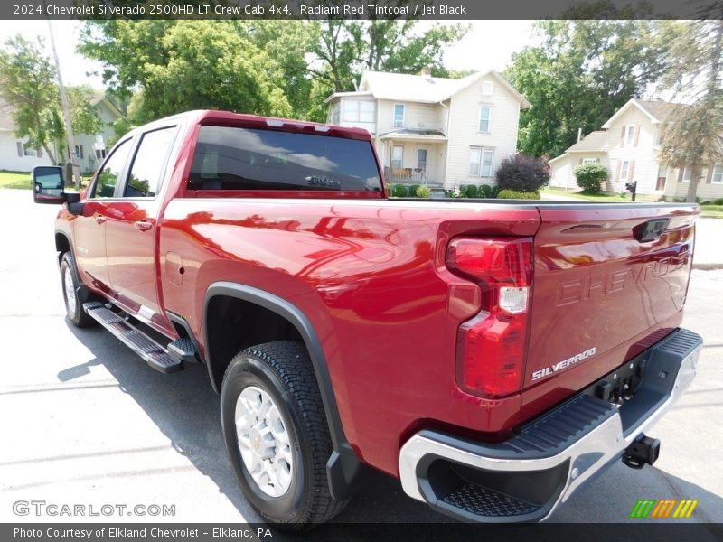 Radiant Red Tintcoat / Jet Black 2024 Chevrolet Silverado 2500HD LT Crew Cab 4x4