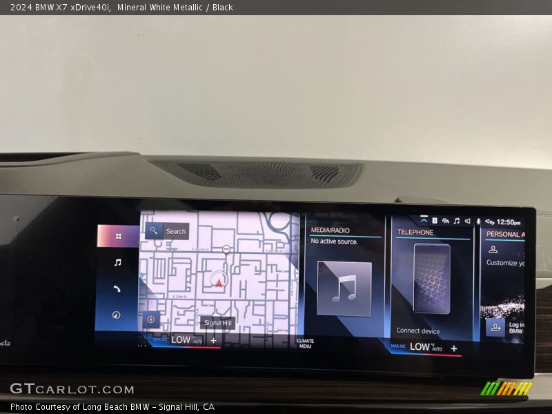 Navigation of 2024 X7 xDrive40i