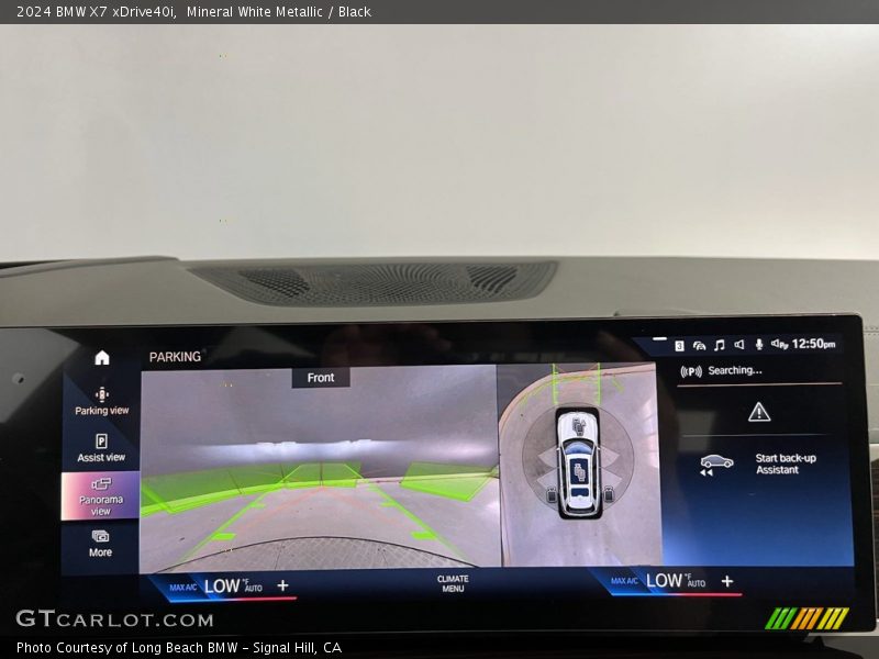 Controls of 2024 X7 xDrive40i