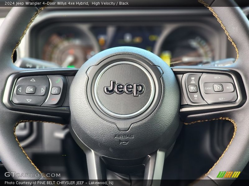  2024 Wrangler 4-Door Willys 4xe Hybrid Steering Wheel