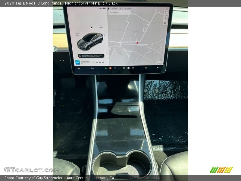 Midnight Silver Metallic / Black 2020 Tesla Model 3 Long Range