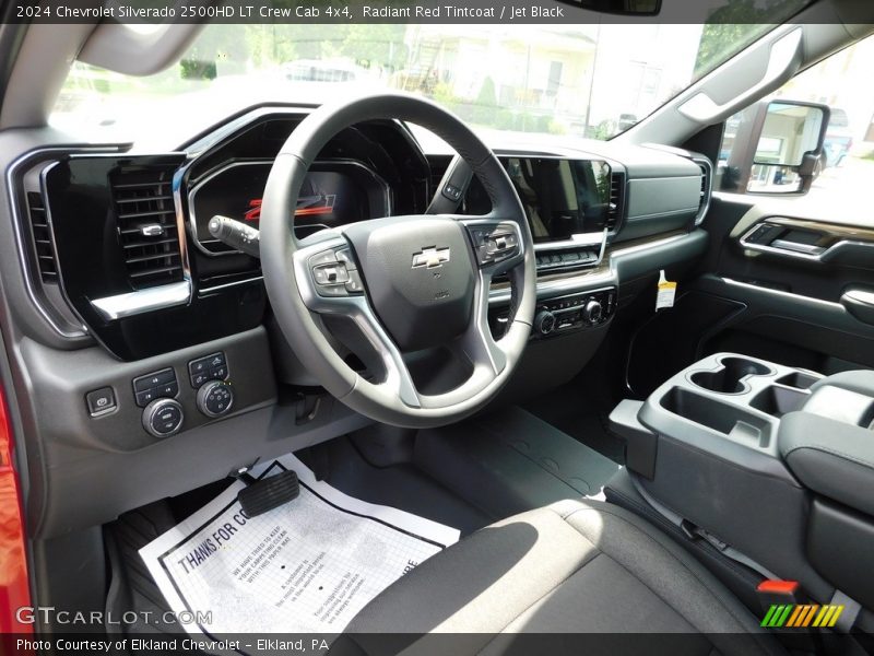 Front Seat of 2024 Silverado 2500HD LT Crew Cab 4x4