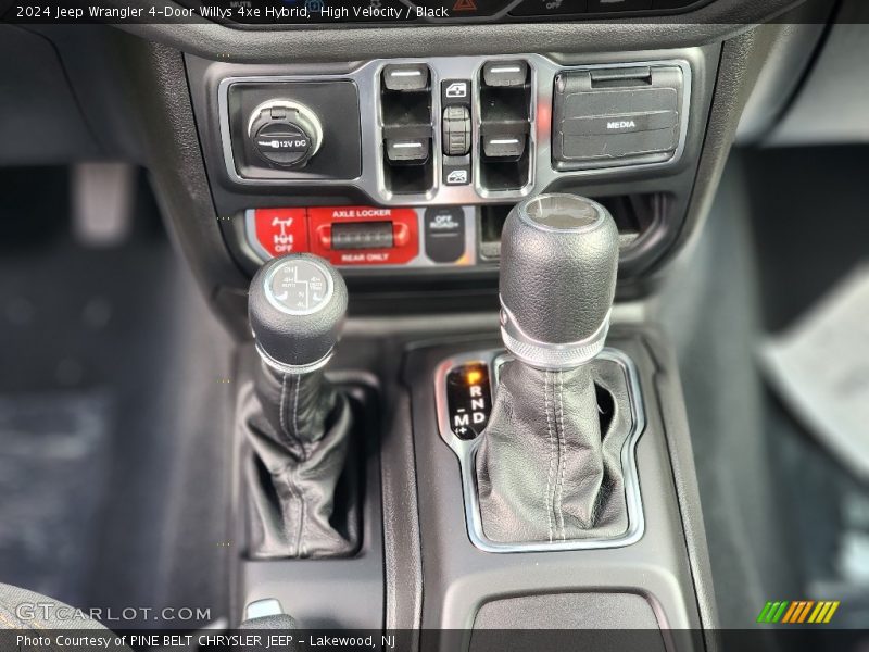  2024 Wrangler 4-Door Willys 4xe Hybrid 8 Speed Automatic Shifter