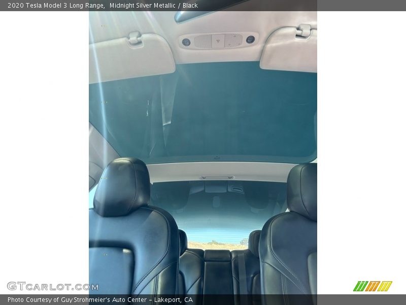 Midnight Silver Metallic / Black 2020 Tesla Model 3 Long Range