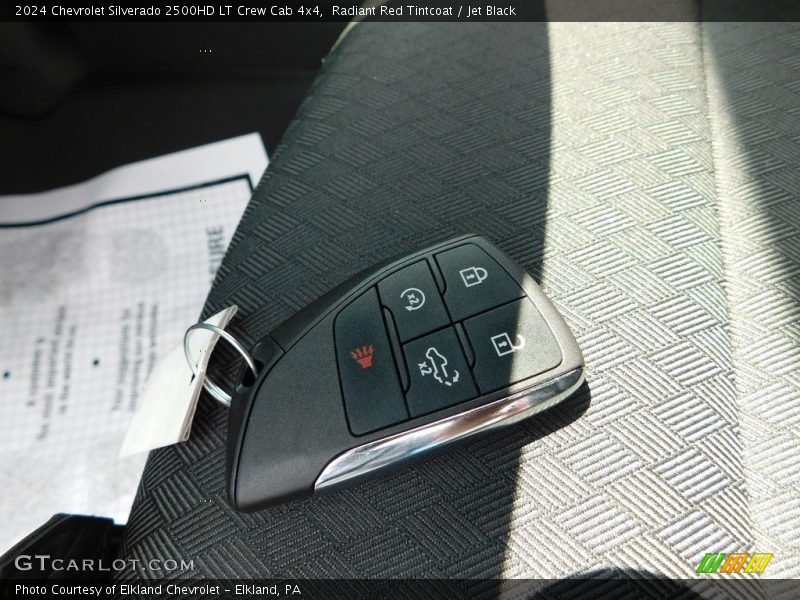 Keys of 2024 Silverado 2500HD LT Crew Cab 4x4