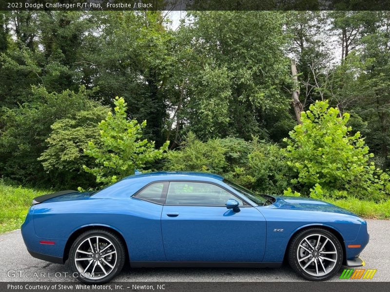 Frostbite / Black 2023 Dodge Challenger R/T Plus