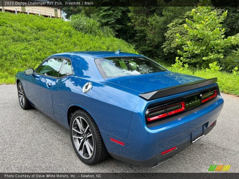 Frostbite / Black 2023 Dodge Challenger R/T Plus