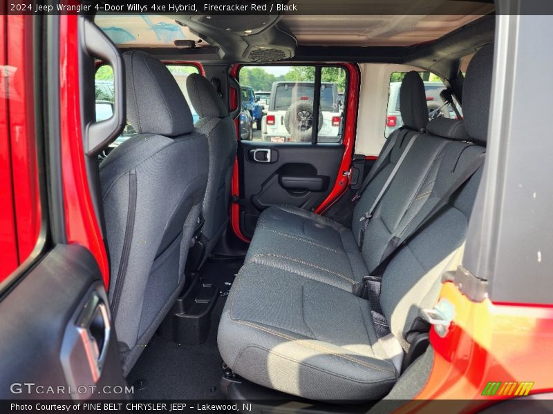 Rear Seat of 2024 Wrangler 4-Door Willys 4xe Hybrid