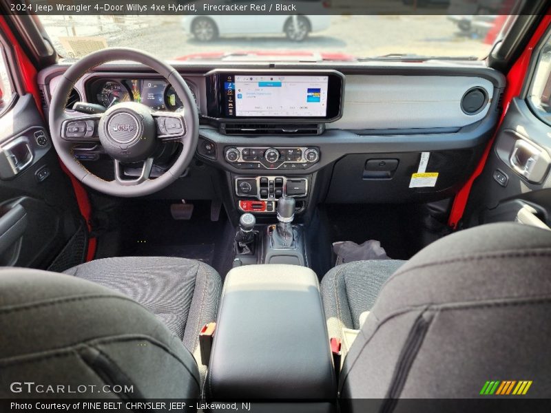 Dashboard of 2024 Wrangler 4-Door Willys 4xe Hybrid