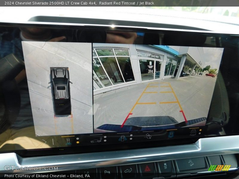 Controls of 2024 Silverado 2500HD LT Crew Cab 4x4