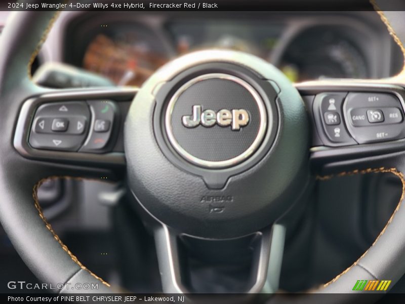  2024 Wrangler 4-Door Willys 4xe Hybrid Steering Wheel