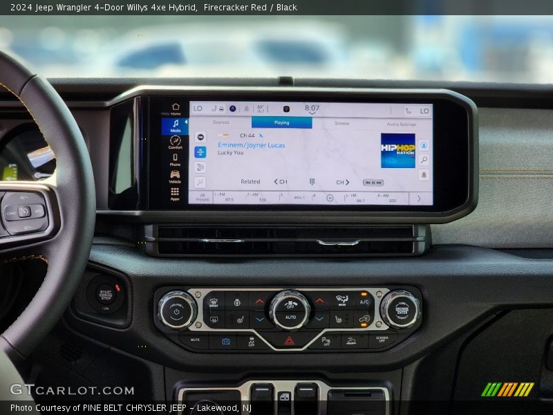 Controls of 2024 Wrangler 4-Door Willys 4xe Hybrid