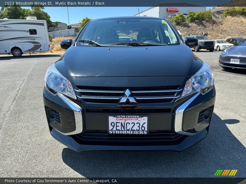 Mystic Black Metallic / Black 2023 Mitsubishi Mirage ES