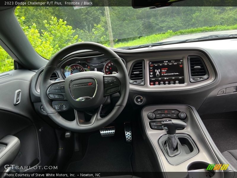 Frostbite / Black 2023 Dodge Challenger R/T Plus