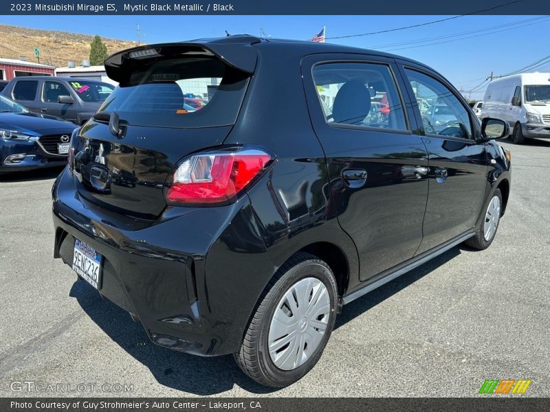 Mystic Black Metallic / Black 2023 Mitsubishi Mirage ES